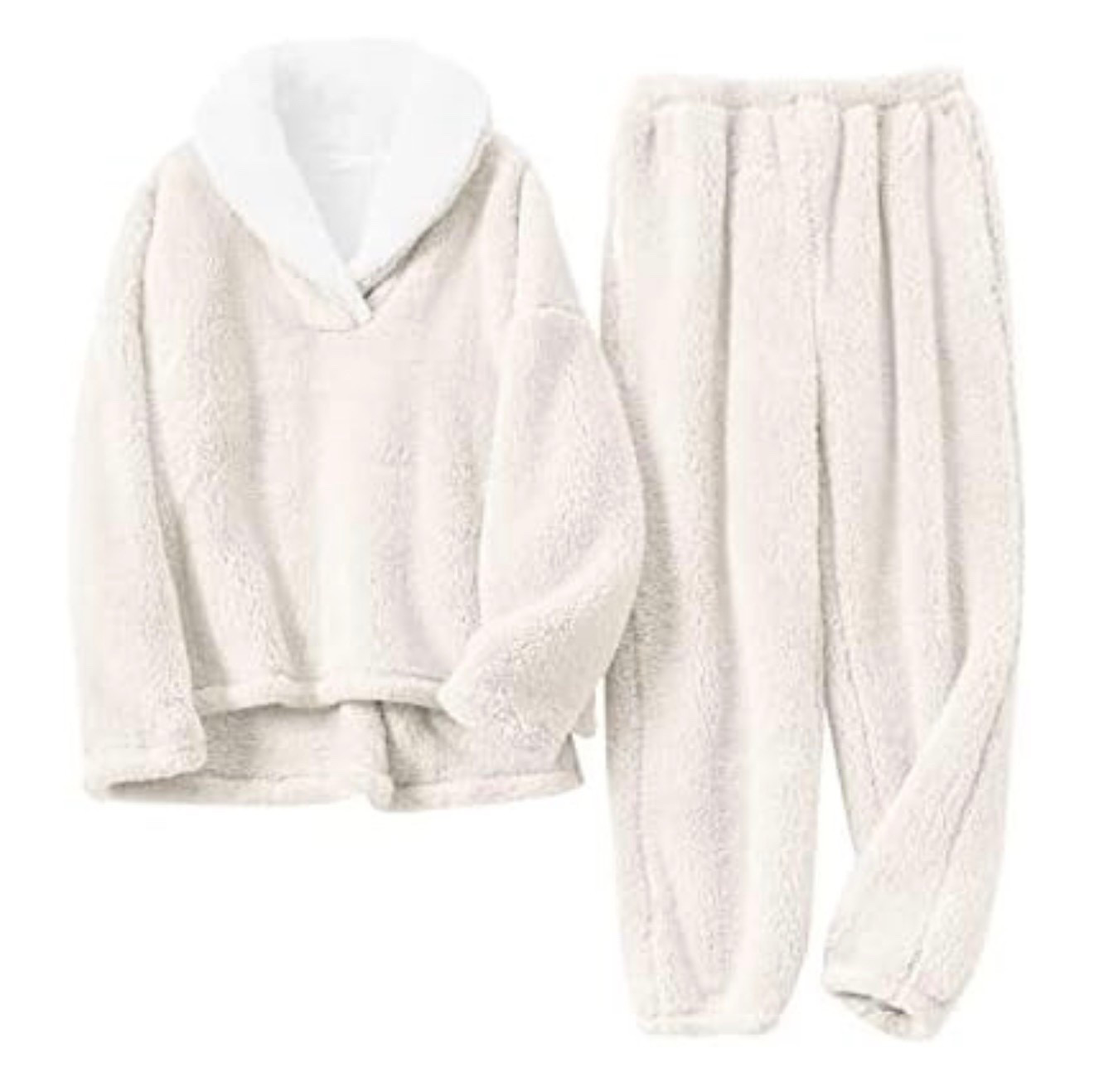 Friday night comfort 🤍
This fluffy pajama set is so soft and cozy — perfect for staying in, movie nights, and slow mornings.

#LTKFindsUnder50 #LTKselfcare #LTKHome