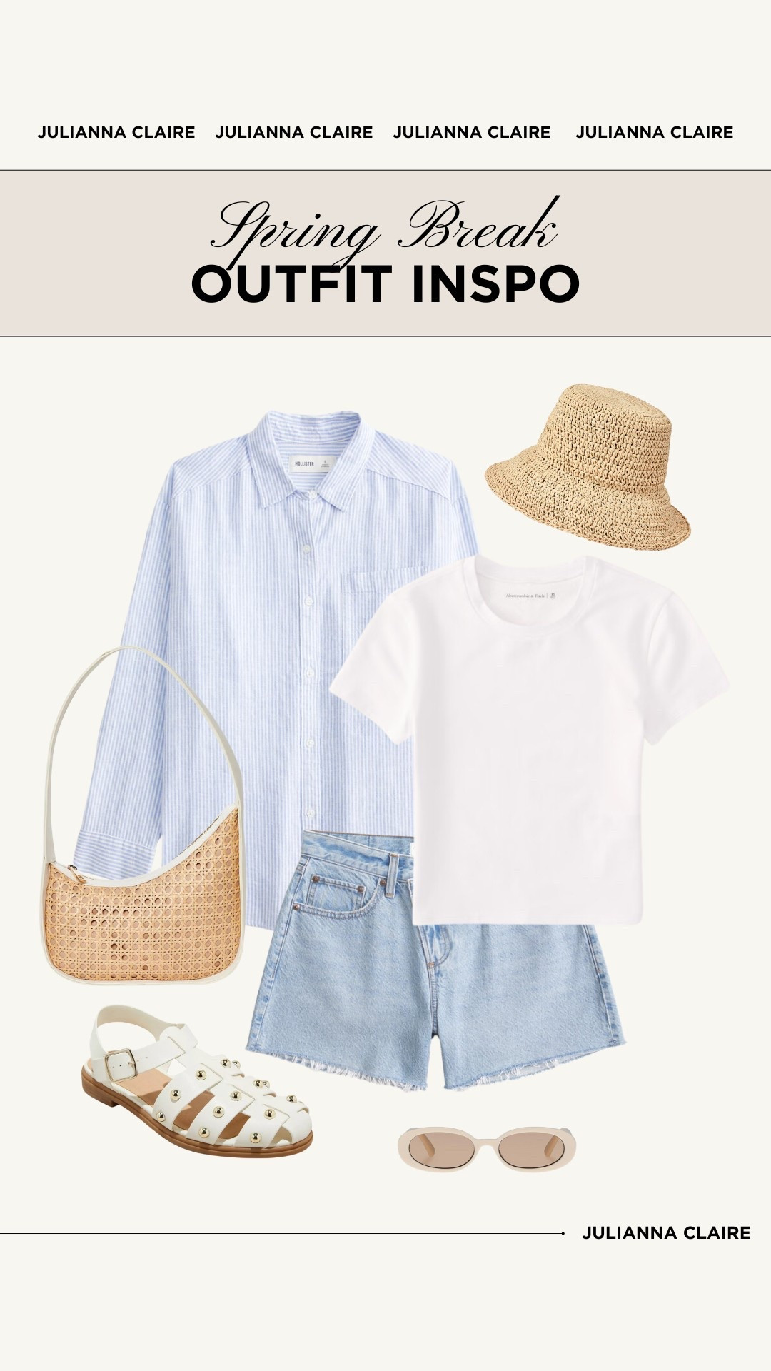Spring break outfit inspo! ☀️

Vacation outfit ideas // Spring break fashion finds // AE // Abercrombie // Target // Amazon 

#LTKTravel #LTKStyleTip
