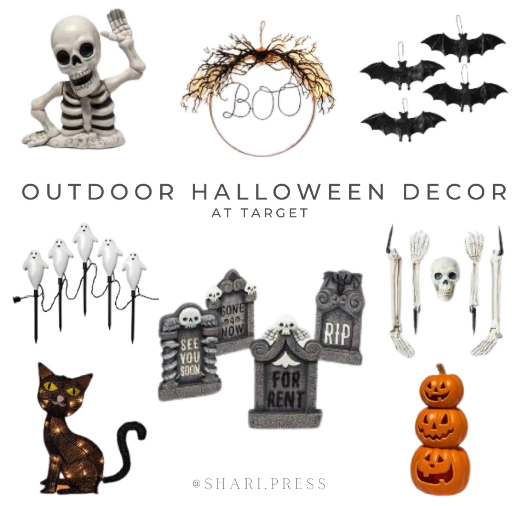 Adorable and affordable outdoor Halloween decor from Target. I already own or have purchased a majority of the items here. So many great options at reasonable price points. 

#LTKSeasonal #LTKHalloween #LTKhome