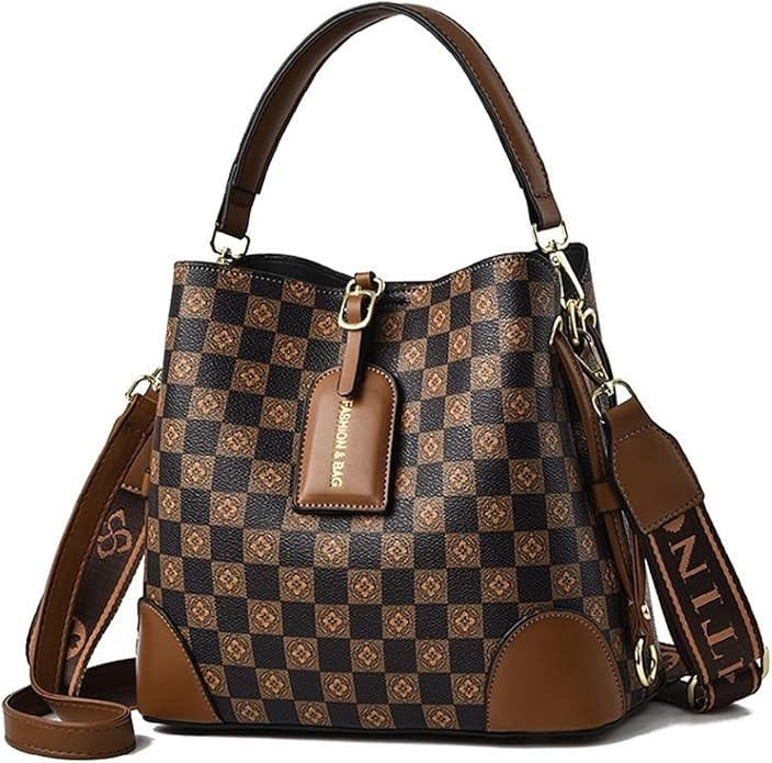 Women Handbags and Purse Tote Bags Ladies Satchel Shoulder Bag Retro Top Handle Hobo Purse | Amazon (US)