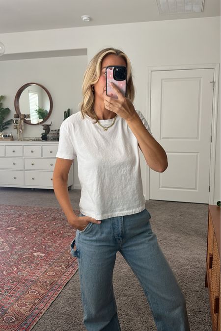 Classic white tee from Target size small
Abercrombie jeans


#LTKFind #LTKstyletip #LTKunder50
