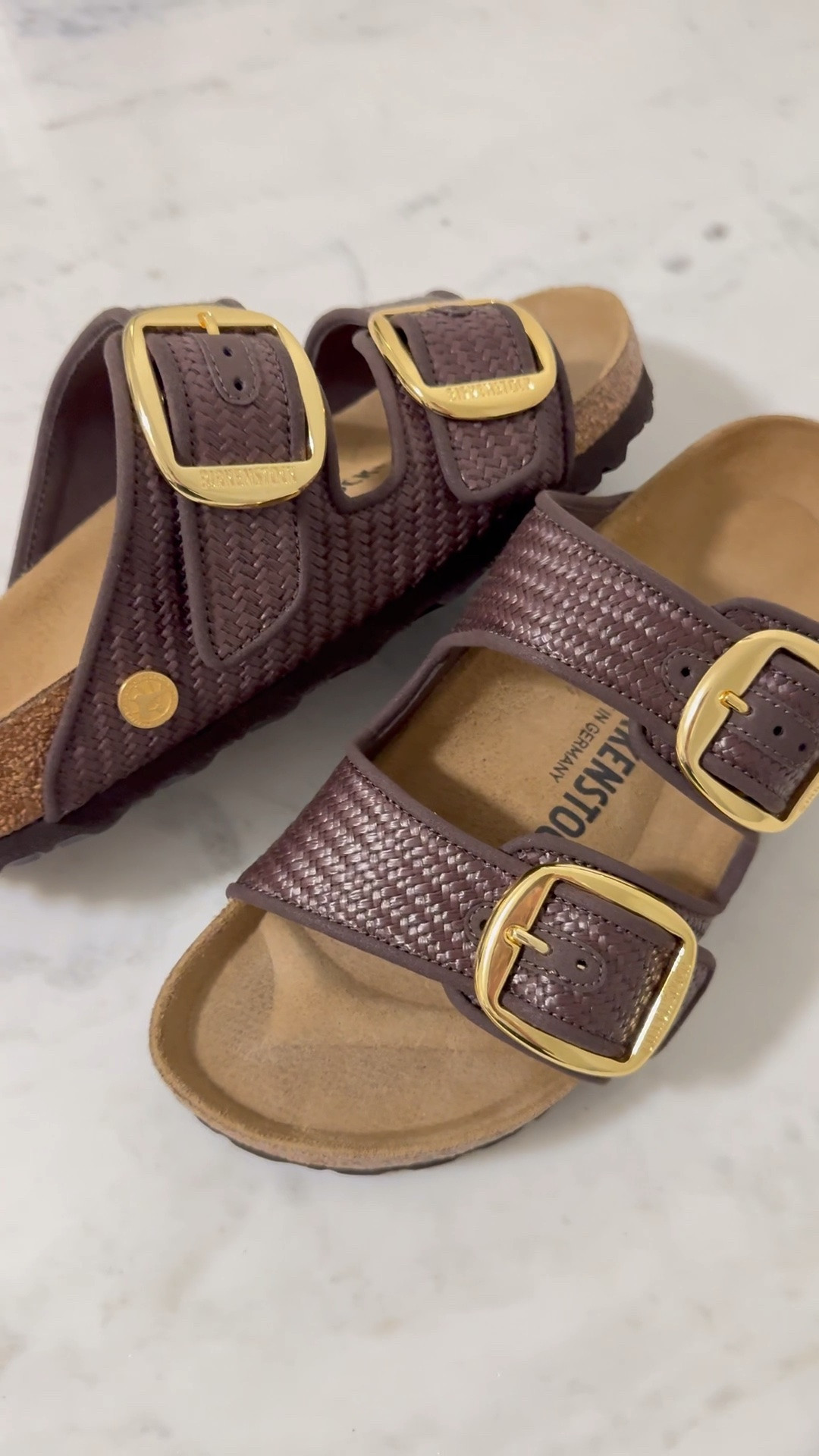 Raffia Birkenstocks 🫶🏻 Ordered the brown but they come in tan as well! I wear size 7/7.5 in this style 

Birkenstocks, summer outfits

#LTKootd #LTKmomlife #LTKPetite