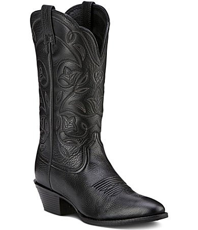 Ariat Women's Heritage R Toe Leather Western Boots - 9 | Dillard's