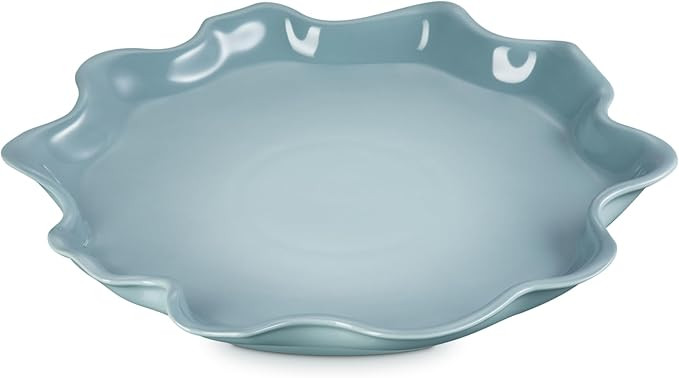 Le Creuset Stoneware Iris Serving Platter, 14", Sea Salt | Amazon (US)