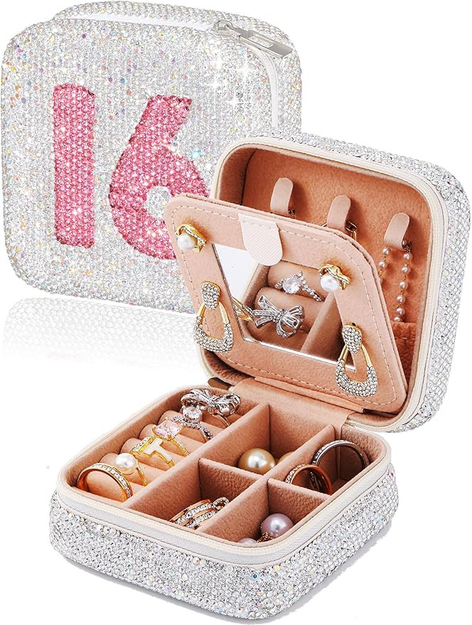 Sweet 16 Jewelry Box, Taylor Gifts Merch for 16th Birthday Girls, Birthday, Christmas, Valentines... | Amazon (US)