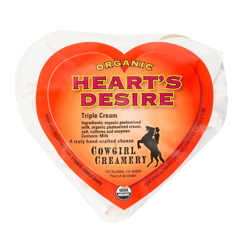 Heart's Desire Triple Cream Cheese | Mouth.com