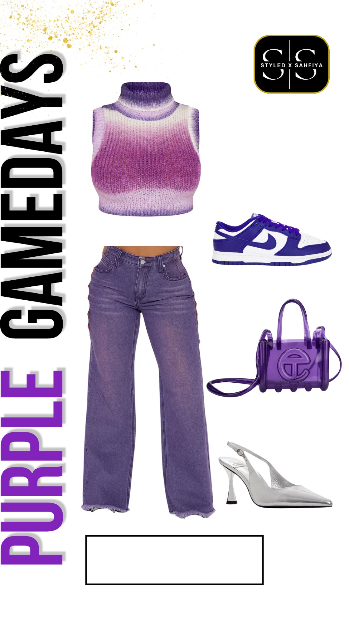 GAMEDAYS X PURPLE 💜💜