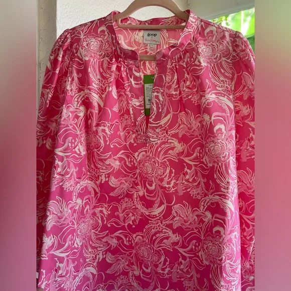 NWT brand new Lilly Pulitzer/Goop collaboration blouse “Paltrow Blouse.” | Poshmark