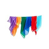 Sarah's Silks - Set of 6 Primary Playsilks, 100% Real Silk, Eco-Friendly Dye, 35-Inch Square Silk Pl | Amazon (US)