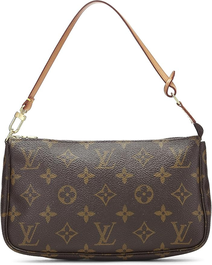 Amazon.com: Louis Vuitton, Pre-Loved Monogram Canvas Pochette Accessoires, Brown : Luxury Stores | Amazon (US)