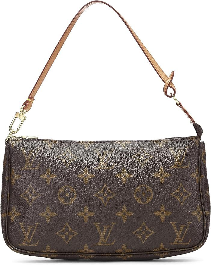 Amazon.com: Louis Vuitton, Pre-Loved Monogram Canvas Pochette Accessoires, Brown : Luxury Stores | Amazon (US)