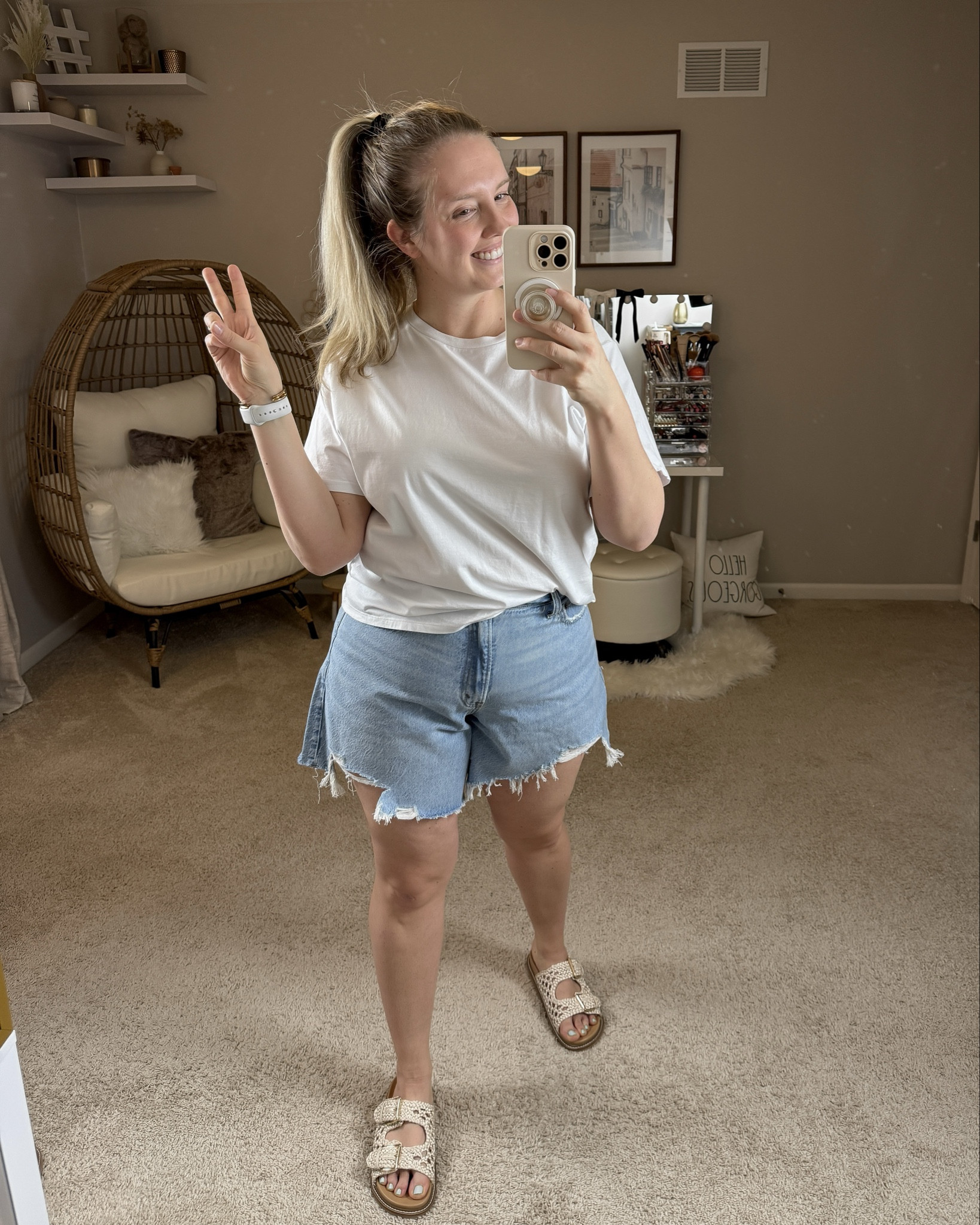 ICYMI: all the pieces from my try IG Story try ons from this week. Perfect spring denim and summer cut offs to neon athleisure for spring and summer! Tennis skirt and denim shorts are my personal favorites!

#LTKSeasonal #LTKFindsUnder100 #LTKMidsize
