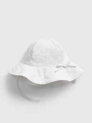 Baby Eyelet Bucket Hat | Gap (US)