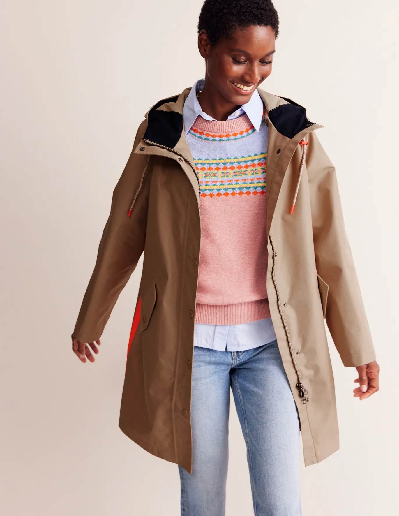 Wells Waterproof Coat | Boden UK