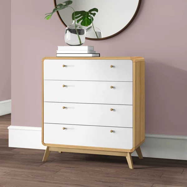 Abbigail 4 Drawer 31.5" W Chest | Wayfair North America
