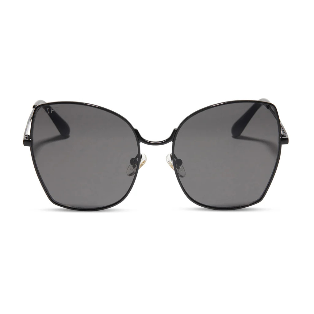 LONNA - BLACK + GREY SUNGLASSES | DIFF Eyewear
