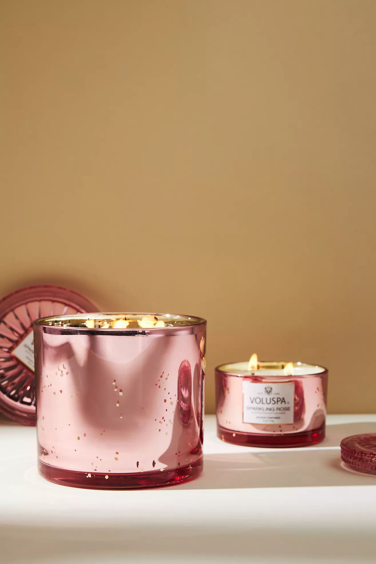 Voluspa Sparkling Rose Maison Candle | Anthropologie (US)