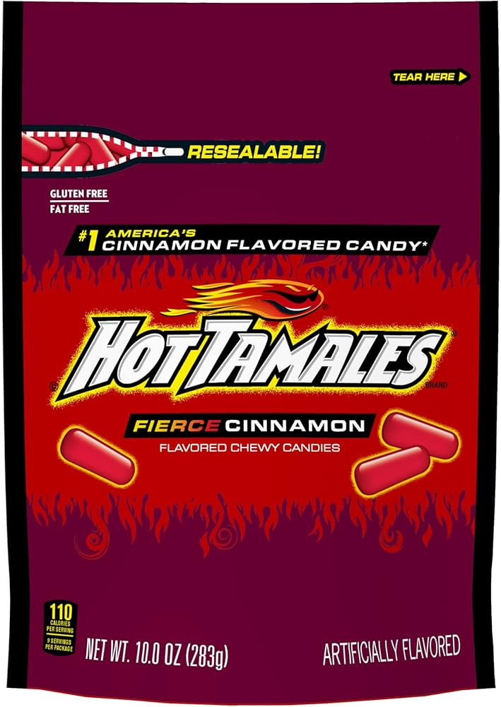 Hot Tamales Fierce Cinnamon, 10 oz | Amazon (US)
