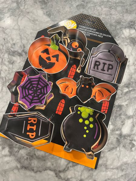 These Walmart cookie cutters are so cute for kids activities! We’ll be baking and decorating spooky cookies this week!
#cookie #cutter #kitchen #halloween #kidsactivities 

#LTKfindsunder50 #LTKHalloween #LTKhome