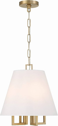 Click for more info about Crystorama Libby Langdon Westwood 4 Light Vibrant Gold Pendant