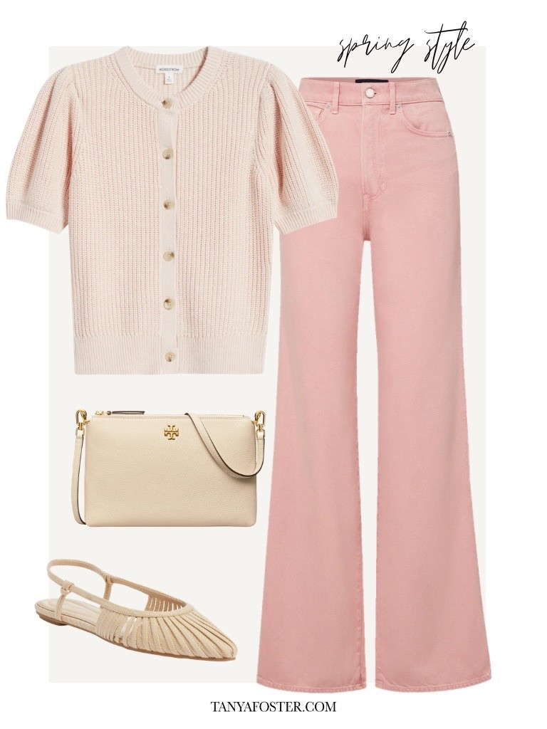 Gorgeous monochromatic pink look for spring 

#LTKSeasonal #LTKootd