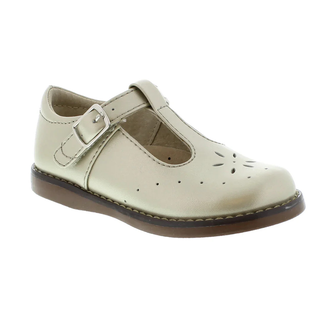 Footmates Gold Sherry - SAMPLE | Grace and James Kids, LLC