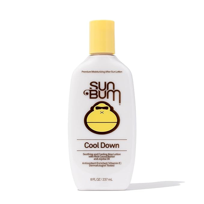Sun Bum Cool Down Aloe Vera Lotion - Vegan After Sun Care with Cocoa Butter to Soothe and Hydrate... | Amazon (US)