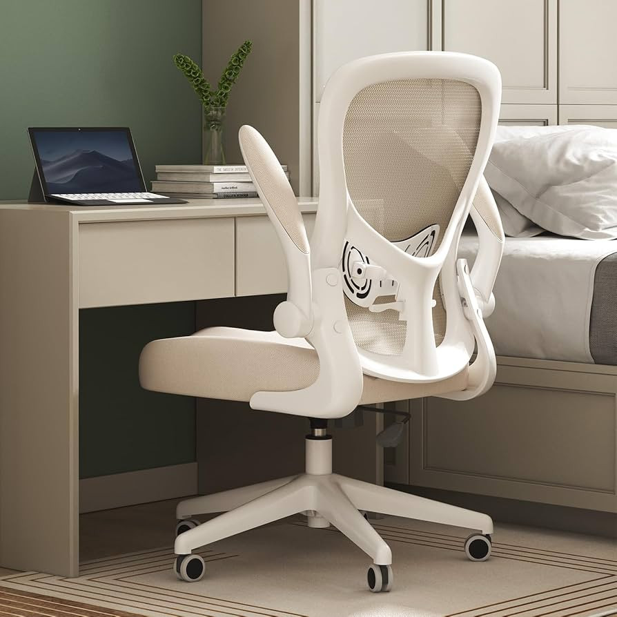 Hbada Office Chair Ergonomic Desk Chair, Office Desk Chairs with PU Silent Wheels, Breathable Mes... | Amazon (US)