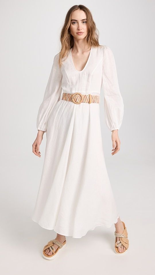 Cira Plunge Long Dress | Shopbop