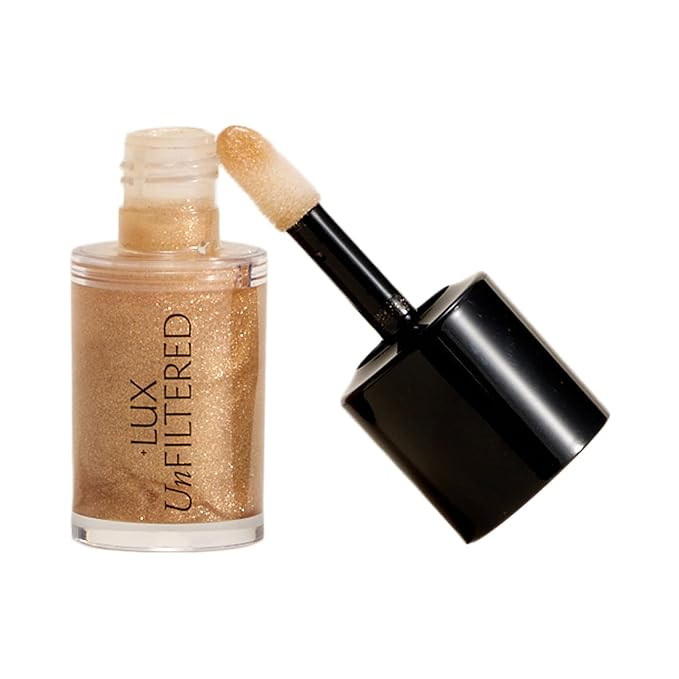 + Lux Unfiltered High Gloss SPF Lip Oil - Bronze Tinted Shimmer Lip Oil with Broad Spectrum SPF 3... | Amazon (US)
