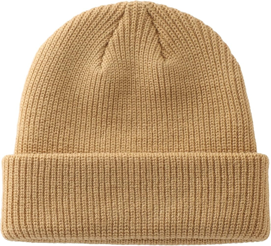 Connectyle Classic Men's Warm Winter Hats Acrylic Knit Cuffed Beanie Cap Daily Beanies Watch Hat | Amazon (US)