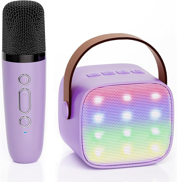 Karaoke Machine for Kids Toy, Karaoke Gifts for Girls Ages 4, 5, 6, 7, 8, 9, 10, 12 +Year Old Bir... | Amazon (US)
