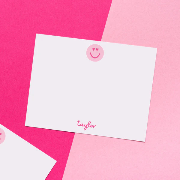 Heart Eyes Personalized Stationery | Joy Creative Shop