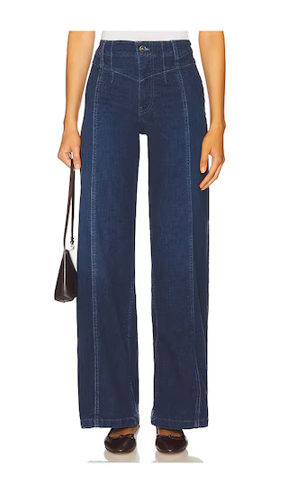 Libre Wide Leg in Lock And Key | Revolve Clothing (Global)