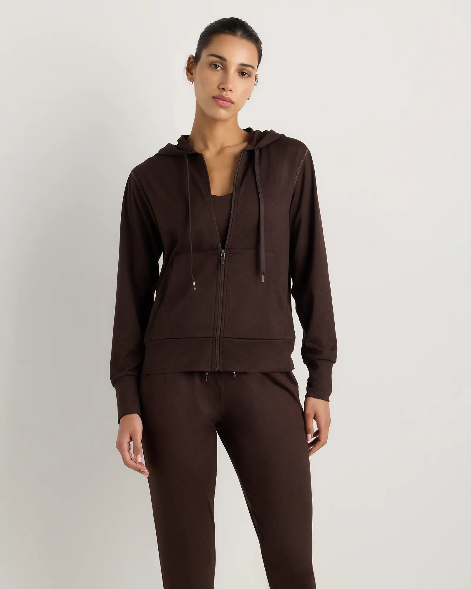 Flowknit Full Zip Hoodie | Quince