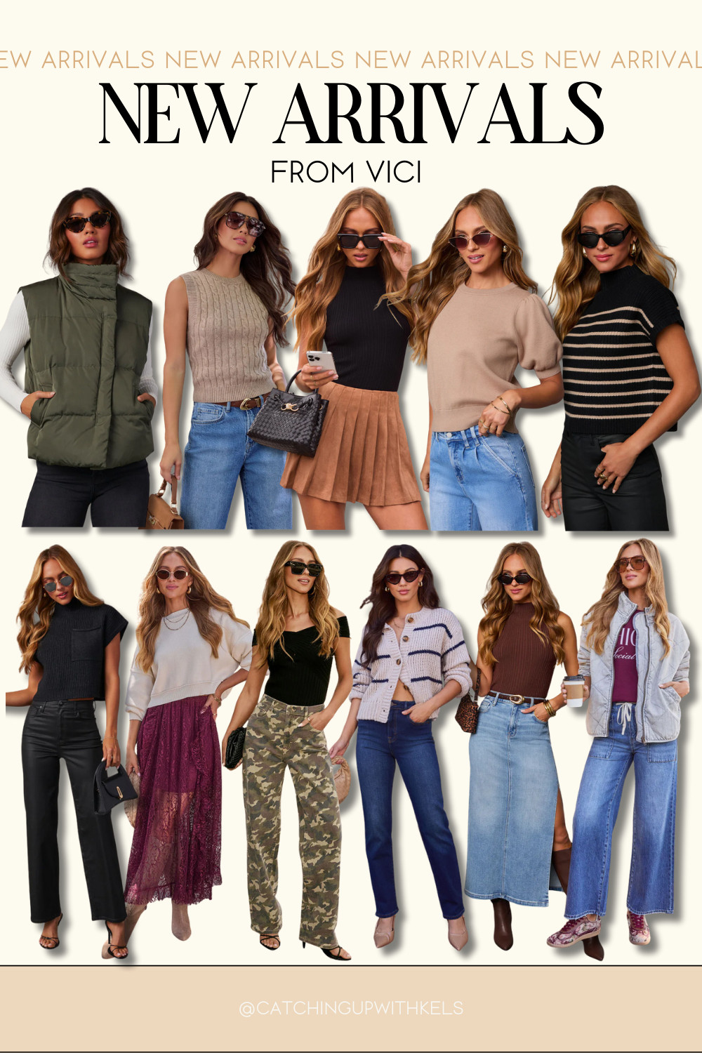 New season, new VICI 😍✨ Their latest arrivals are too good—think effortless, chic, and ready for anything. #VICIBabe #NewArrivals 

 
