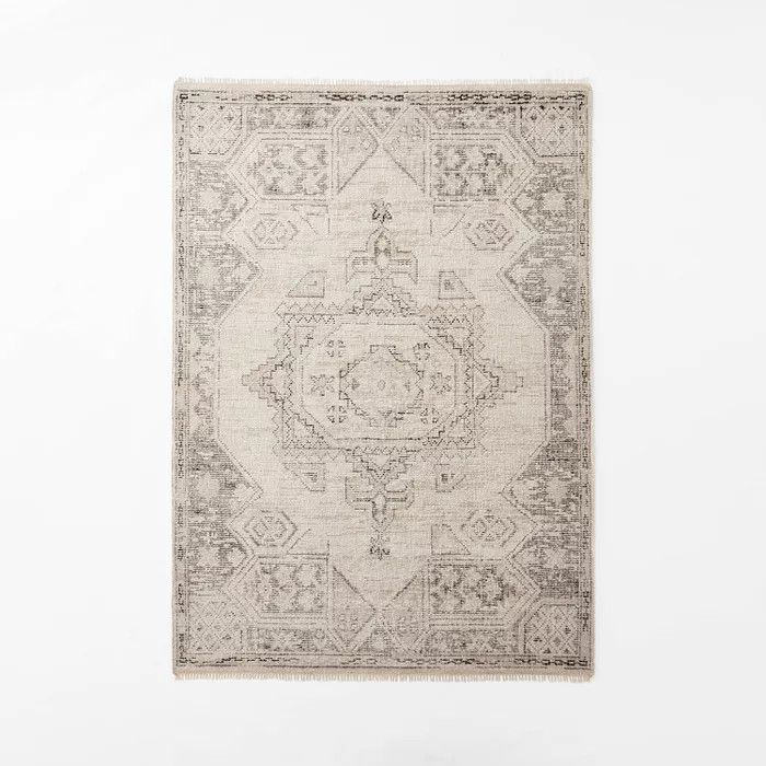 Knolls Authentic Hand Knotted Distressed Persian Style Rug - Threshold™ designed with Studio Mc... | Target