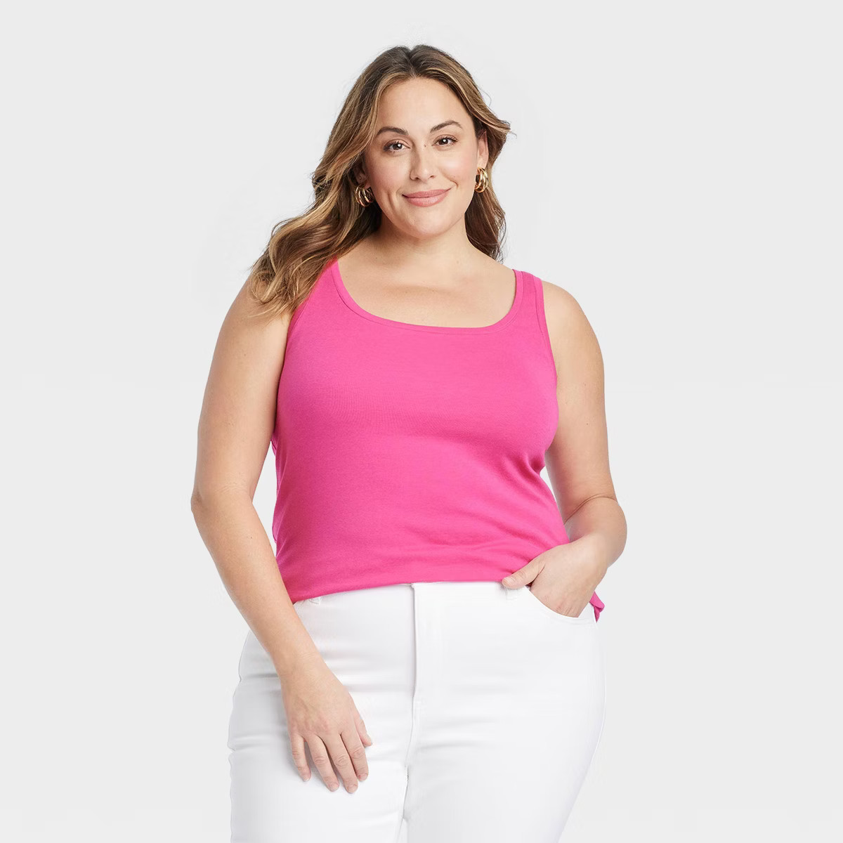 Women's Slim Fit Tank Top - Ava & Viv™ | Target