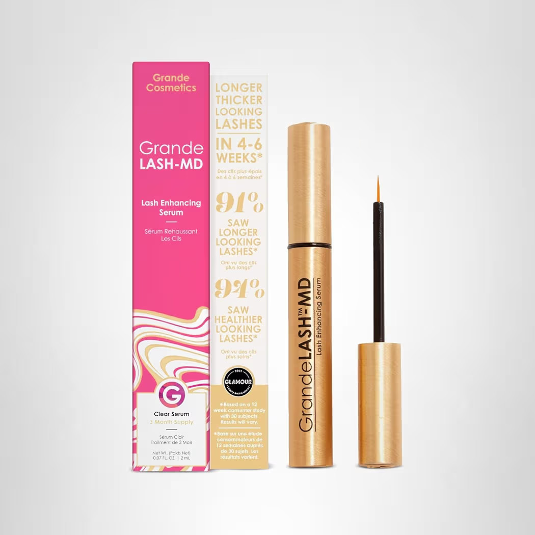 Grande Cosmetics GrandeLASH-MD Lash Enhancing Serum - Peptide & Vitamin Infused Formula for Longe... | Amazon (US)