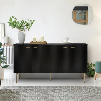 Clintwood Modern 63''W Sideboard and Adjustable Shelves | Wayfair North America