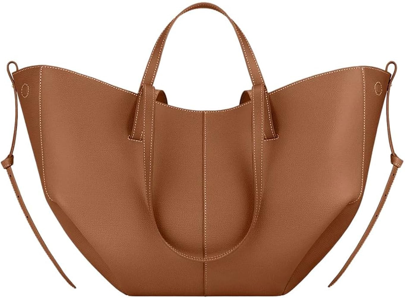 2024 Leather Tote Bags for Women Chic Work Tote Handbag Large Shoulder Bags with Purse Underarm B... | Amazon (US)