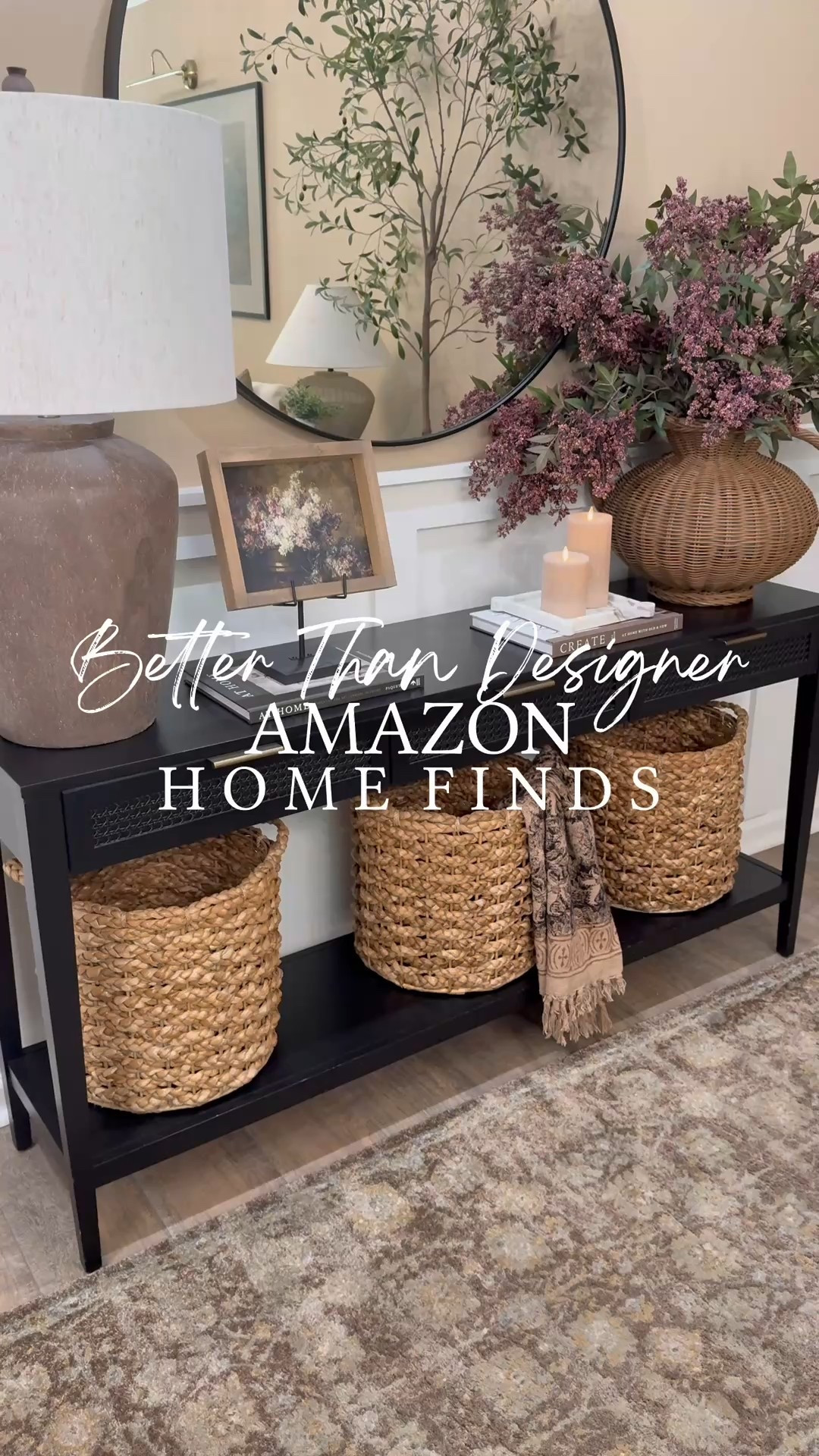 Amazon Better-Than-Designer Home Finds — Luxury Looks for Less

Follow @farmtotablecreations on Instagram for daily home styling ideas and designer-inspired finds 🤍

Luxury look for less — these elevated Amazon pieces deliver that high-end designer feel without the premium price tag. From furniture and decor to finishing touches, each item is chosen for its quality, timeless design, and ability to instantly upgrade a space. These are the kinds of pieces that mix beautifully with higher-end items and make a room feel curated, warm, and intentional. Many are favorites I own, use, or would confidently buy again for a polished, magazine-worthy look.

#amazonhome #amazonfinds #amazonmusthaves #homedecor #decor #furniture #lighting #pillows #rugs #coffeetable #console #livingroomdecor #bedroomdecor #entrywaydecor #neutraldecor #homeaccessories #storage #organization #accentfurniture #walldecor #mirrors #tablelamps #floorlamp #decorfinds #homefinds #affordabledecor #luxuryforless #designerlook

#LTKHome #LTKSaleAlert
