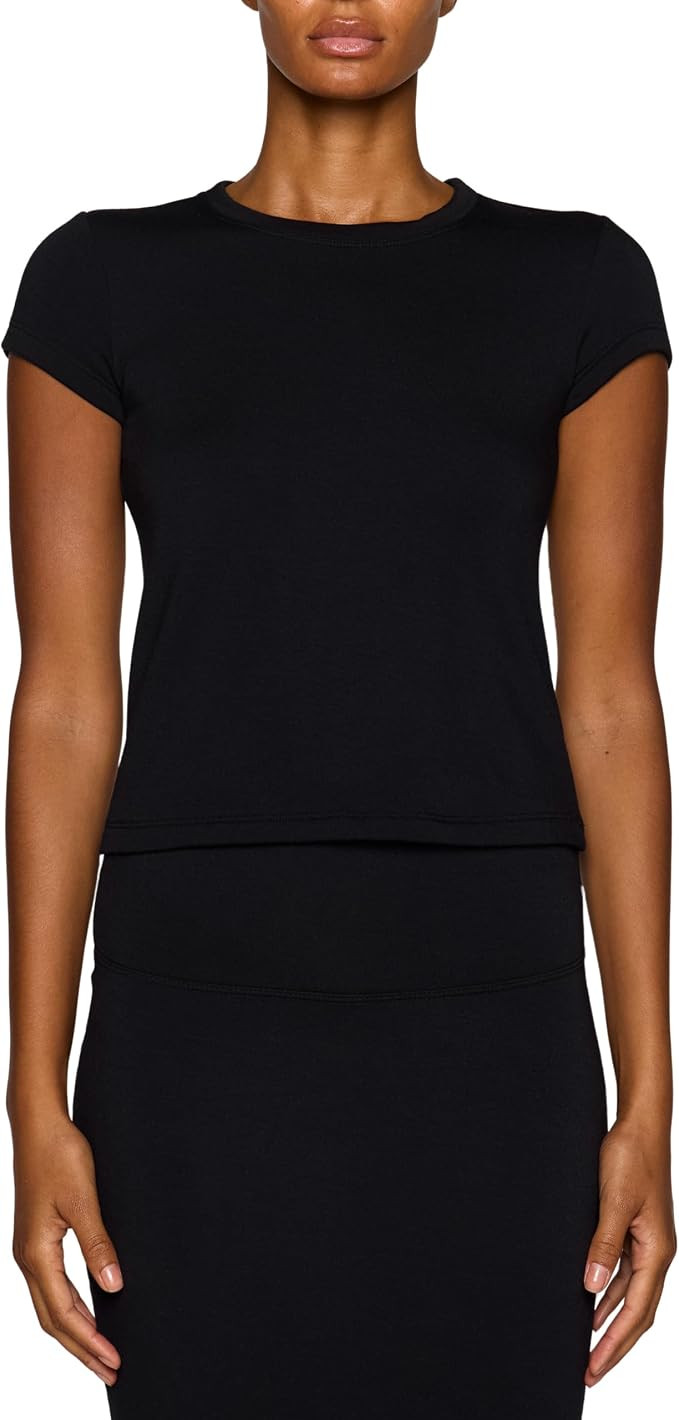 Bleusalt The Perfect T | Women's Short Sleeve Crewneck T-Shirt | Soft Slim Fit Everyday Essential... | Amazon (US)