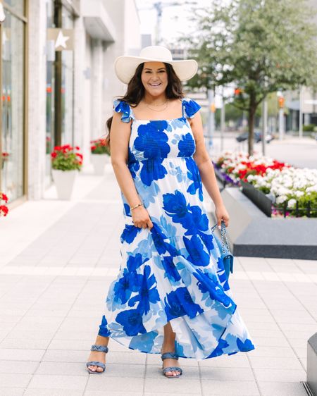 This blue floral dress is such a show stopper! Also linked this designer inspired beaded straw hat. 

Wearing a 1X in the dress and L/XL in the hat.

#summerdress #summerdresses #midsizestyle #midsizefashion #floraldress 

#LTKSeasonal #LTKcurves #LTKunder100