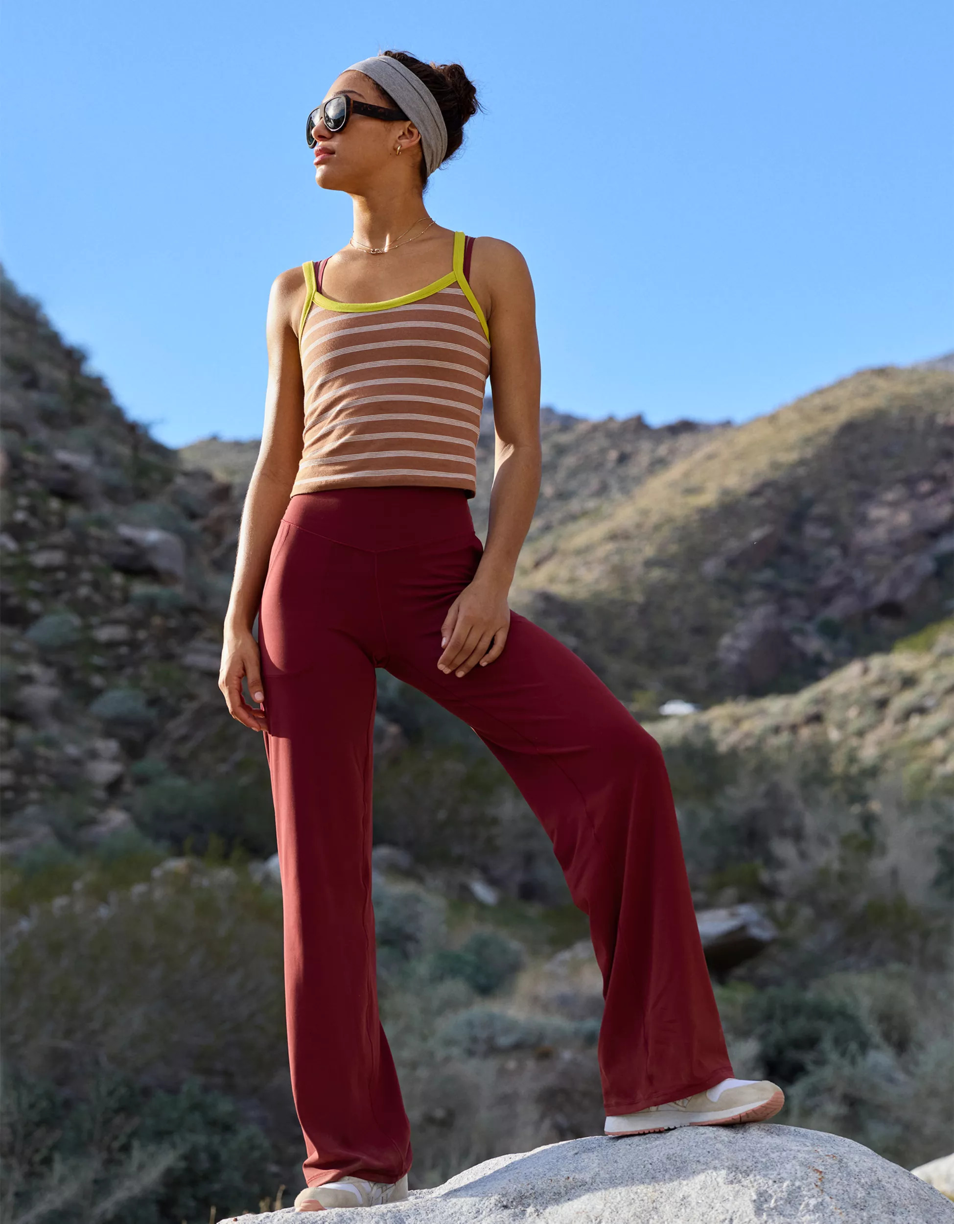 OFFLINE By Aerie Real Me XTRA High Waisted Trouser | Aerie