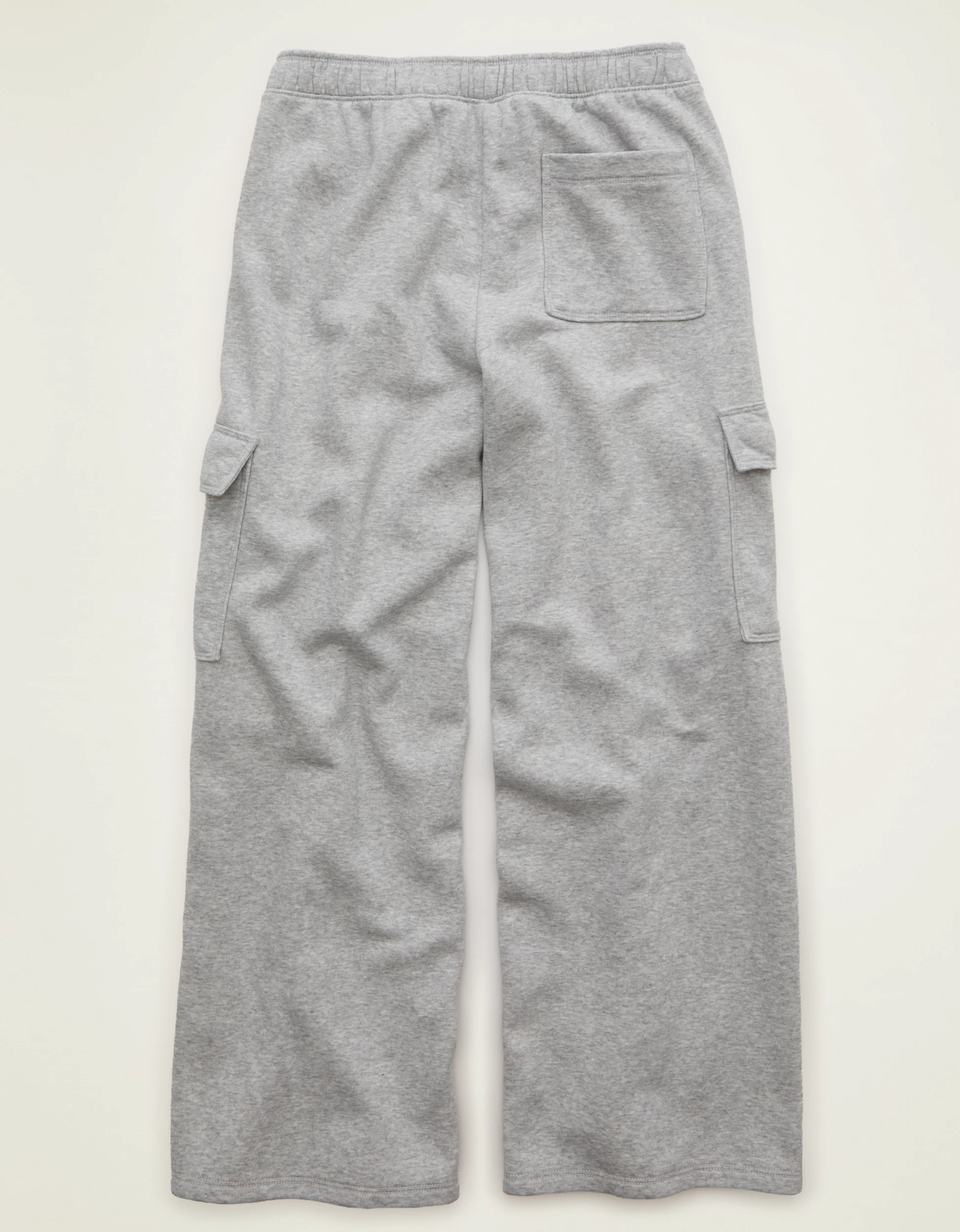 AE Everyday Luxe Cargo Wide-Leg Sweatpant | American Eagle Outfitters (US & CA)