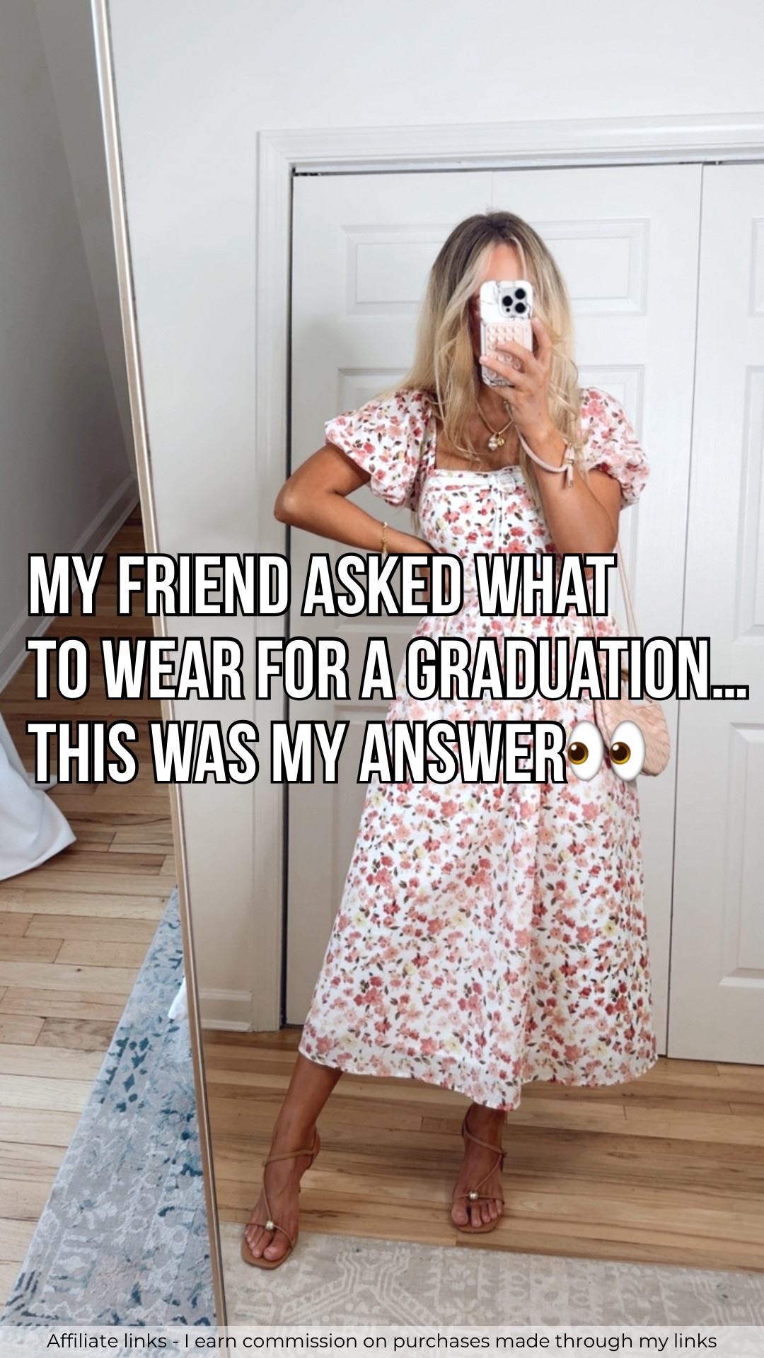 Affiliate links - I earn commission on purchases made through my links | graduation outfit ideas