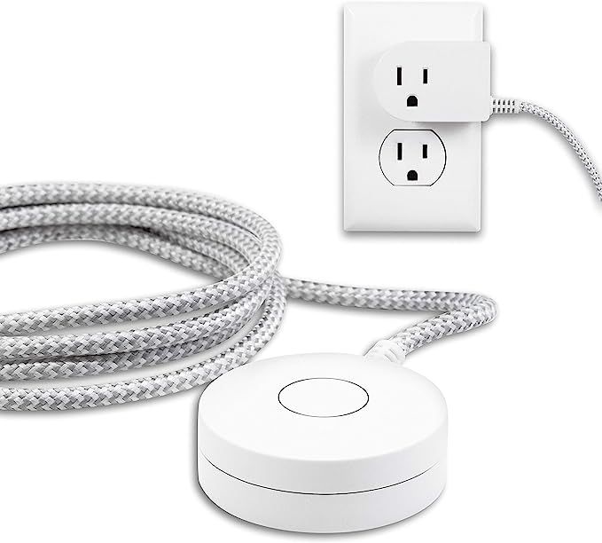 Philips Grounded Plug with Braided Cord, 6 Ft Long Power Cable, ON/Off Switch, for Tabletop or Wa... | Amazon (US)