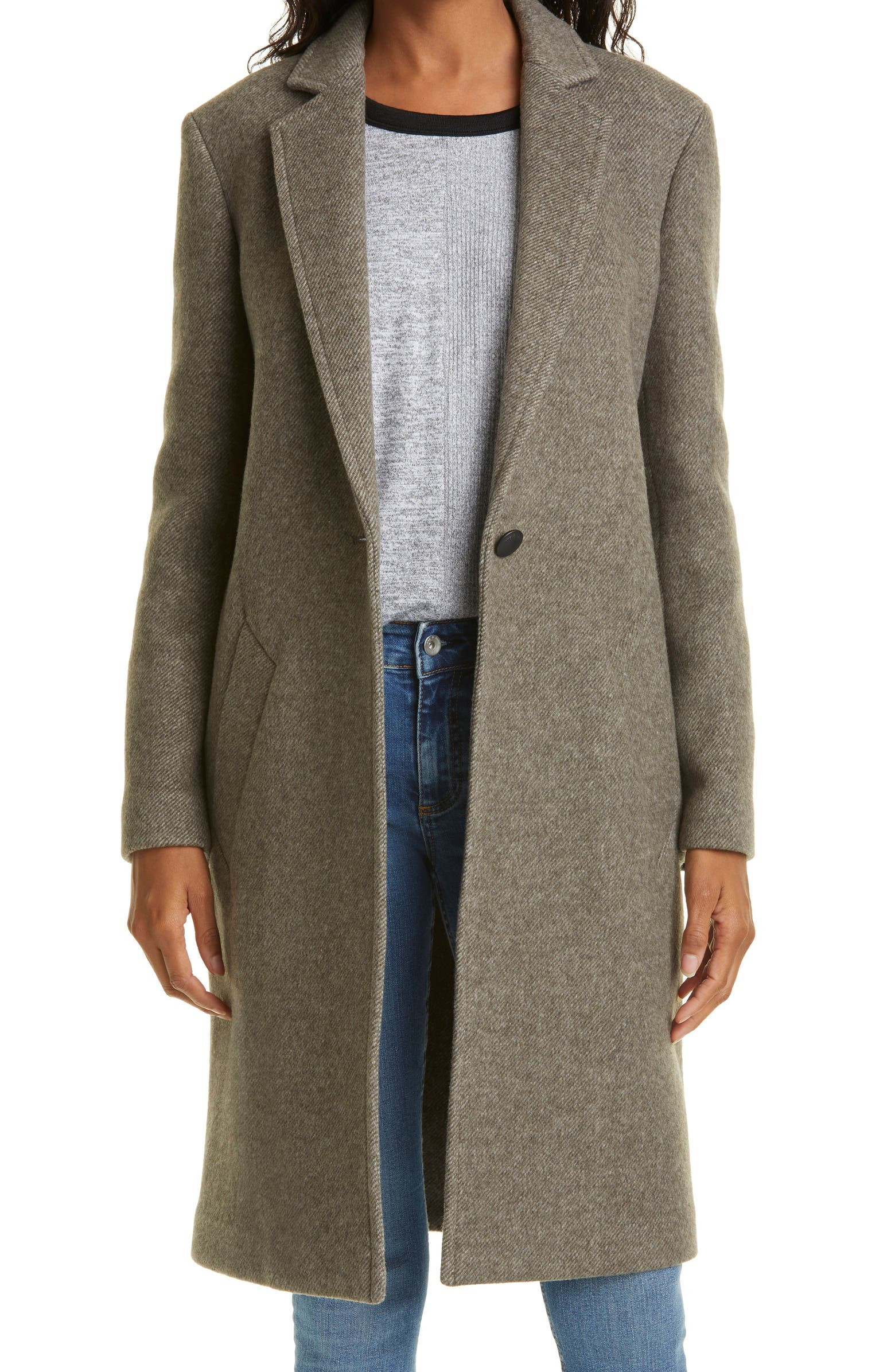 Dean Wool Blend Coat | Nordstrom