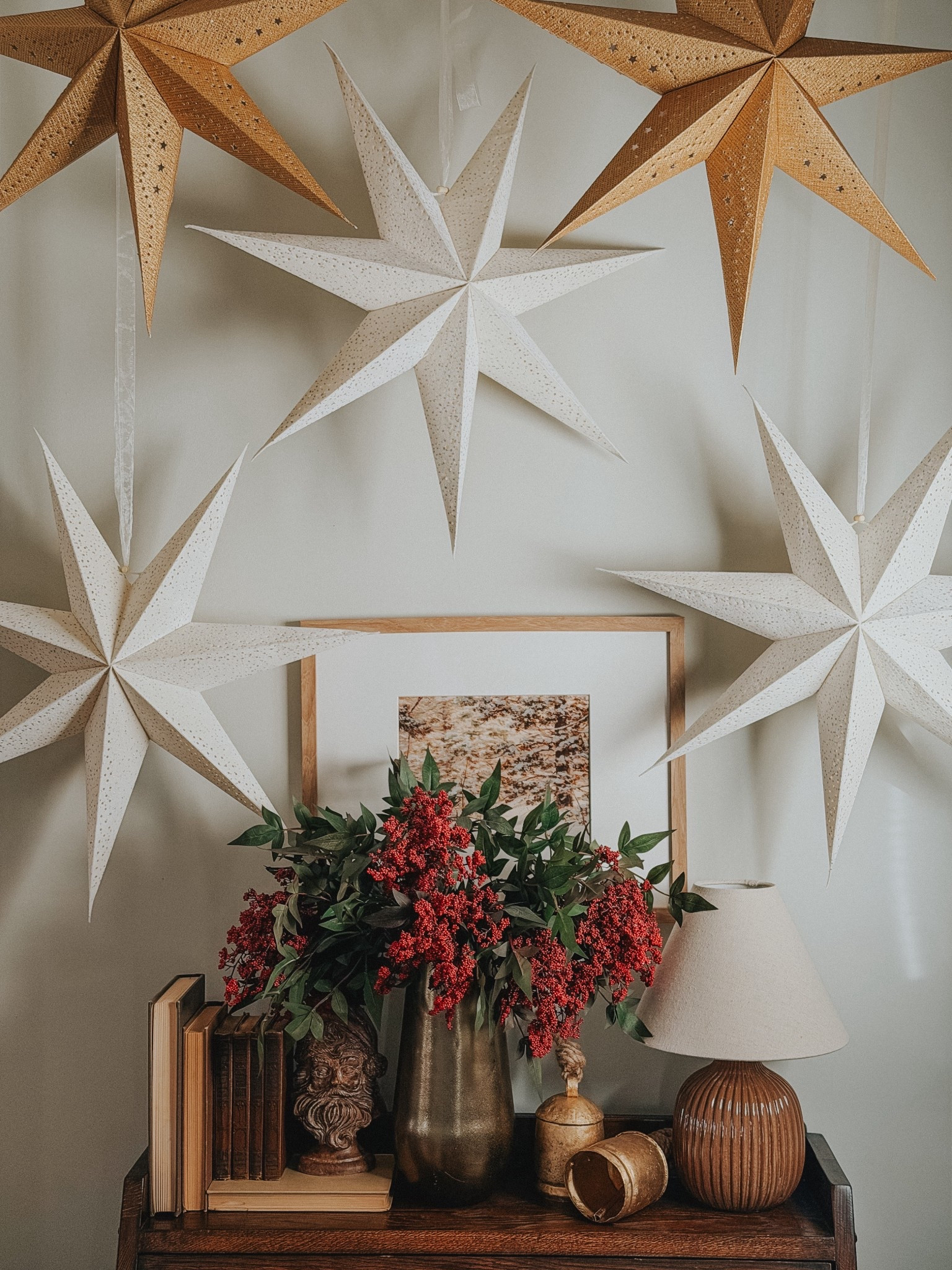 Paper stars. Christmas stars. Accordion stars. Christmas decorations. 

#LTKHoliday #LTKSeasonal #LTKHome